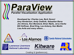Paraview Splash Screen